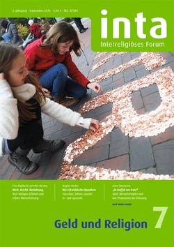 Titelbild INTA Nr.7 „Geld und Religion“